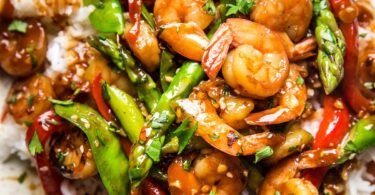 how to cook vegetable and shrimp sauce